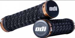 Black/Gold ODI 130 mm Lock-on Grips (Hansolo)